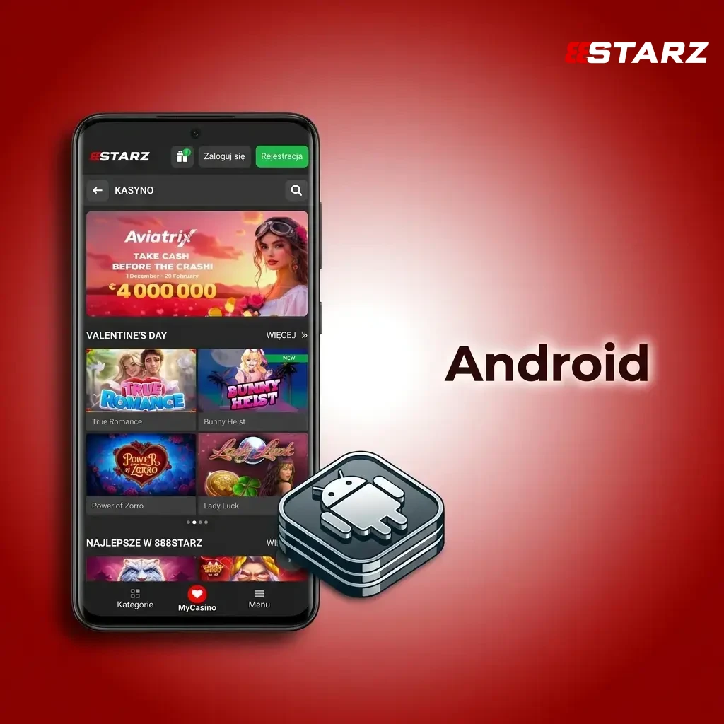 Instalacja aplikacji 888Starz na Androidzie – pobieranie pliku APK krok po kroku