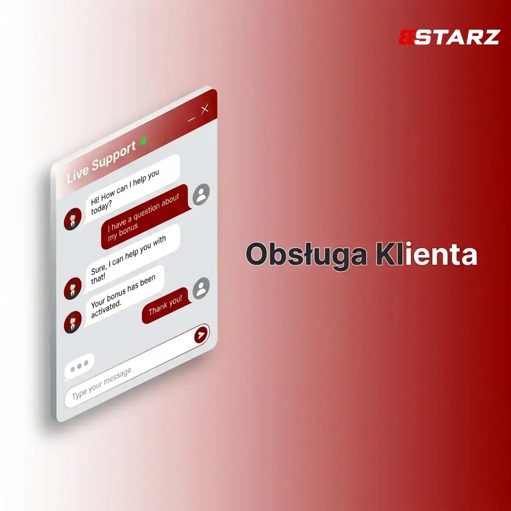 Obsługa klienta 888Starz – czat na żywo, email i social media dostępne 24/7