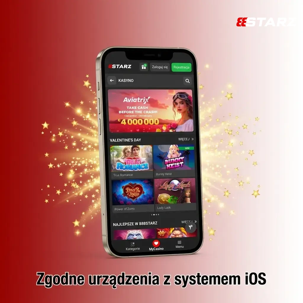 Lista zgodnych urządzeń Apple iPhone i iPad z aplikacją 888starz na iOS