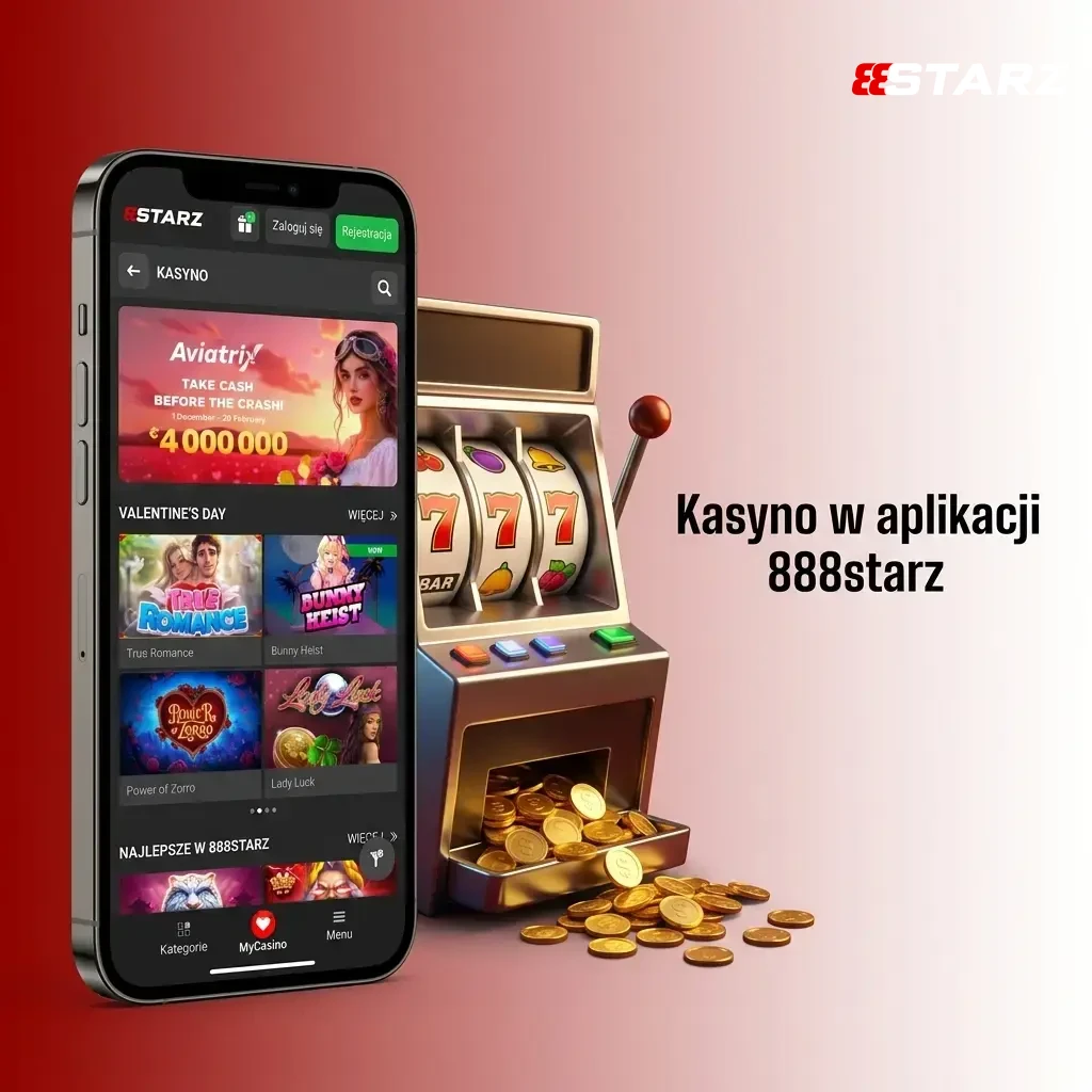 Aplikacja kasynowa 888starz z ponad 10 000 gier – sloty, ruletka, blackjack i gry na żywo dla polskich graczy.