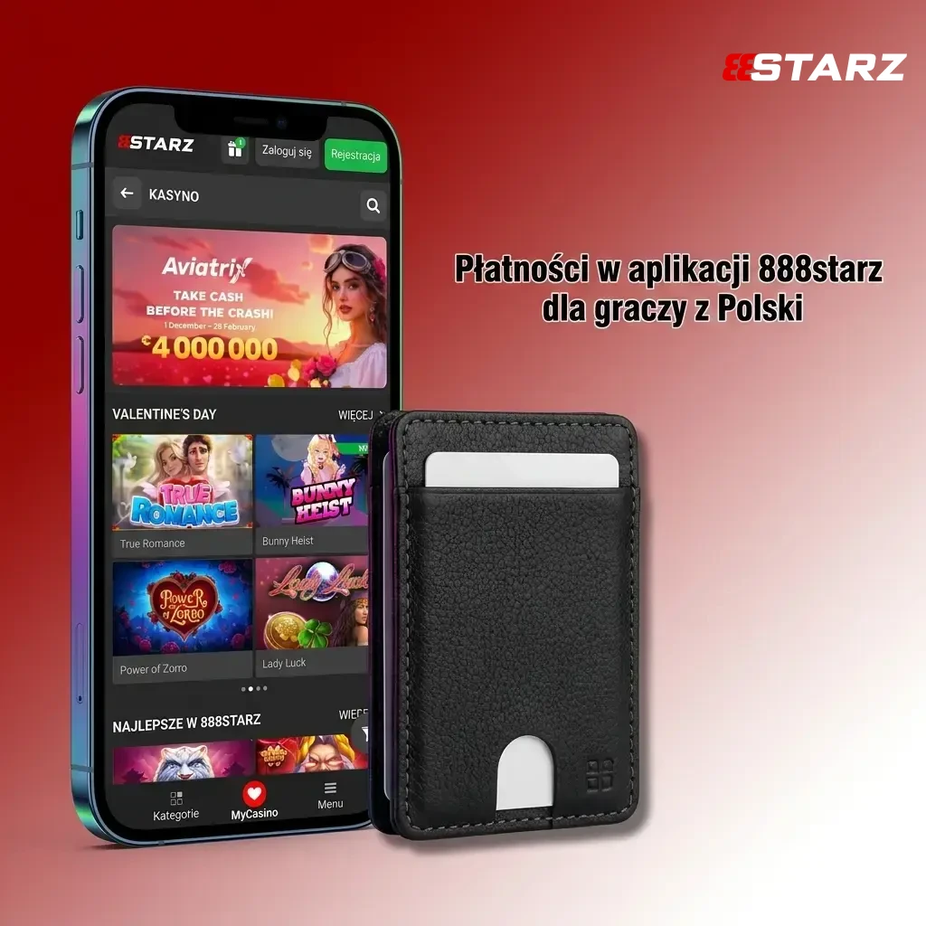 Metody płatności w aplikacji 888starz dla graczy z Polski – wpłaty i wypłaty